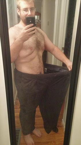 5 foot 11 Male 195 lbs Weight Loss Before and After 430 lbs to 235 lbs