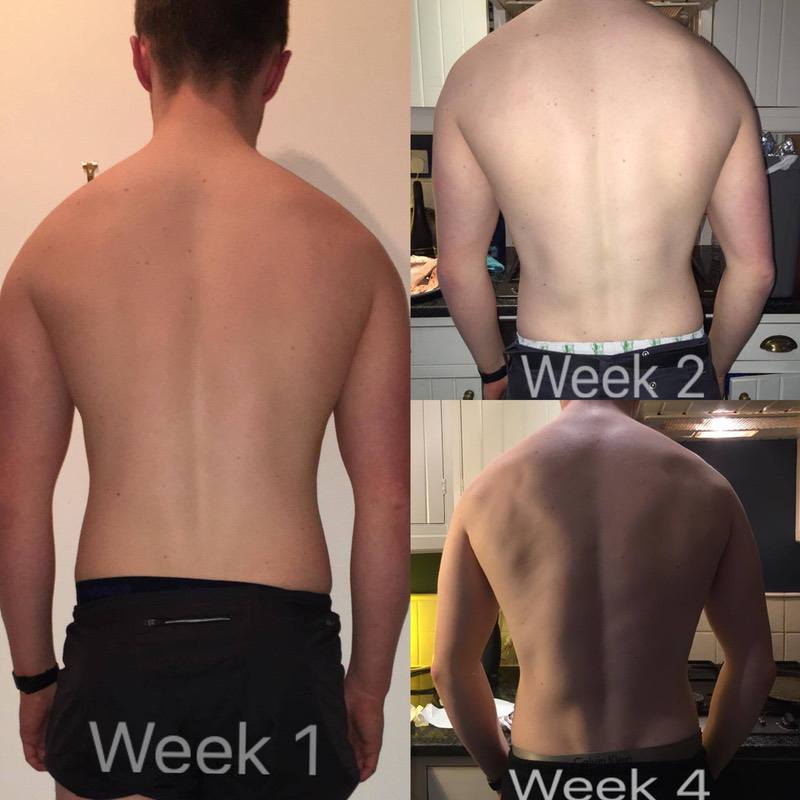 5 feet 11 Male Progress Pics of 14 lbs Weight Loss 385 lbs to 371 lbs
