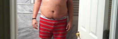 4 Photos of a 6'7 308 lbs Male Fitness Inspo