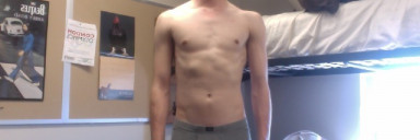 5 Photos of a 6'4 175 lbs Male Fitness Inspo