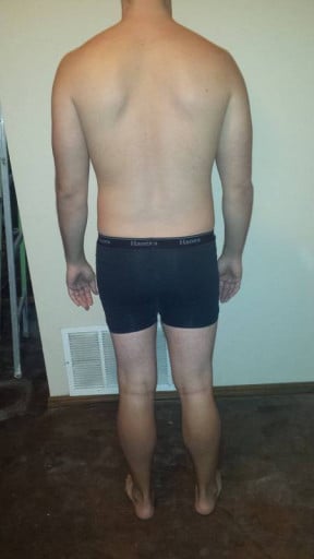 A progress pic of a 6'0" man showing a snapshot of 191 pounds at a height of 6'0