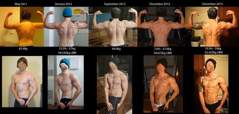 5'6 Male Before and After 7 lbs Weight Loss 137 lbs to 130 lbs