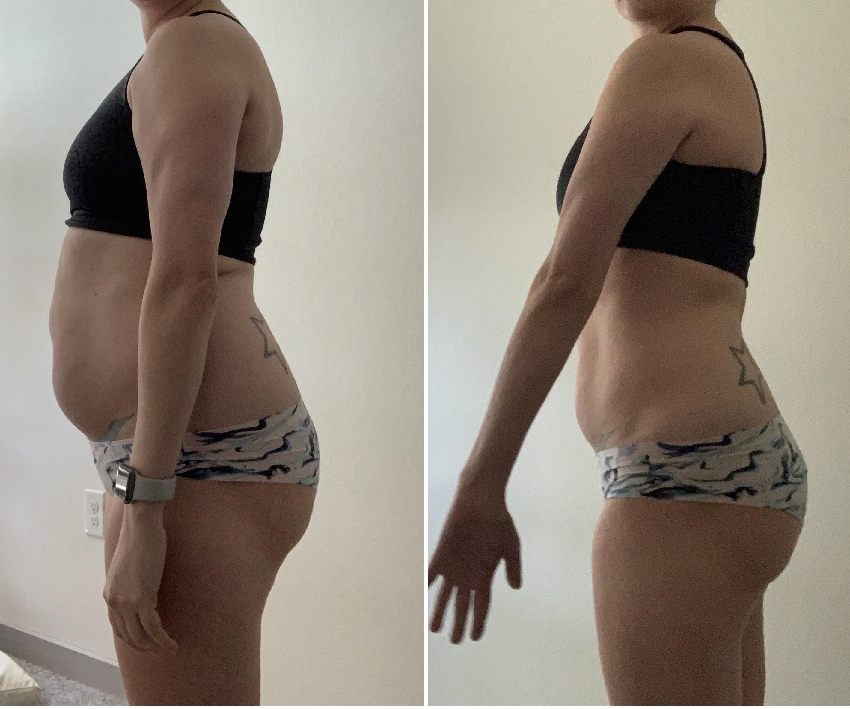 5 feet 5 Female Progress Pics of 15 lbs Weight Loss 151 lbs to 136 lbs