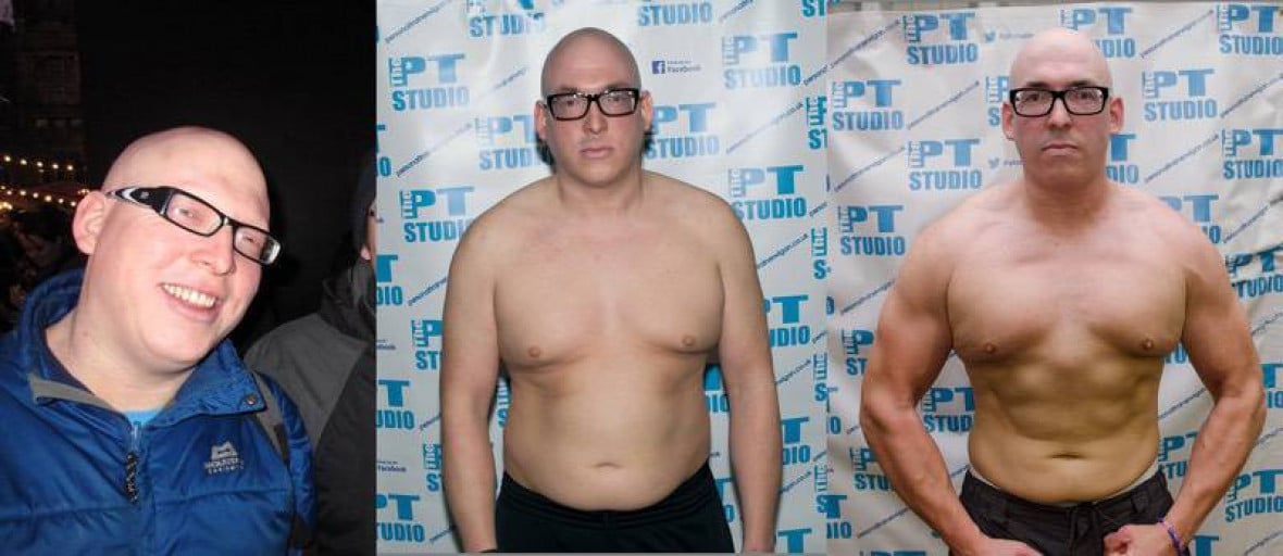 Alopecia Didn't Stop This Man's Weight Loss Journey
