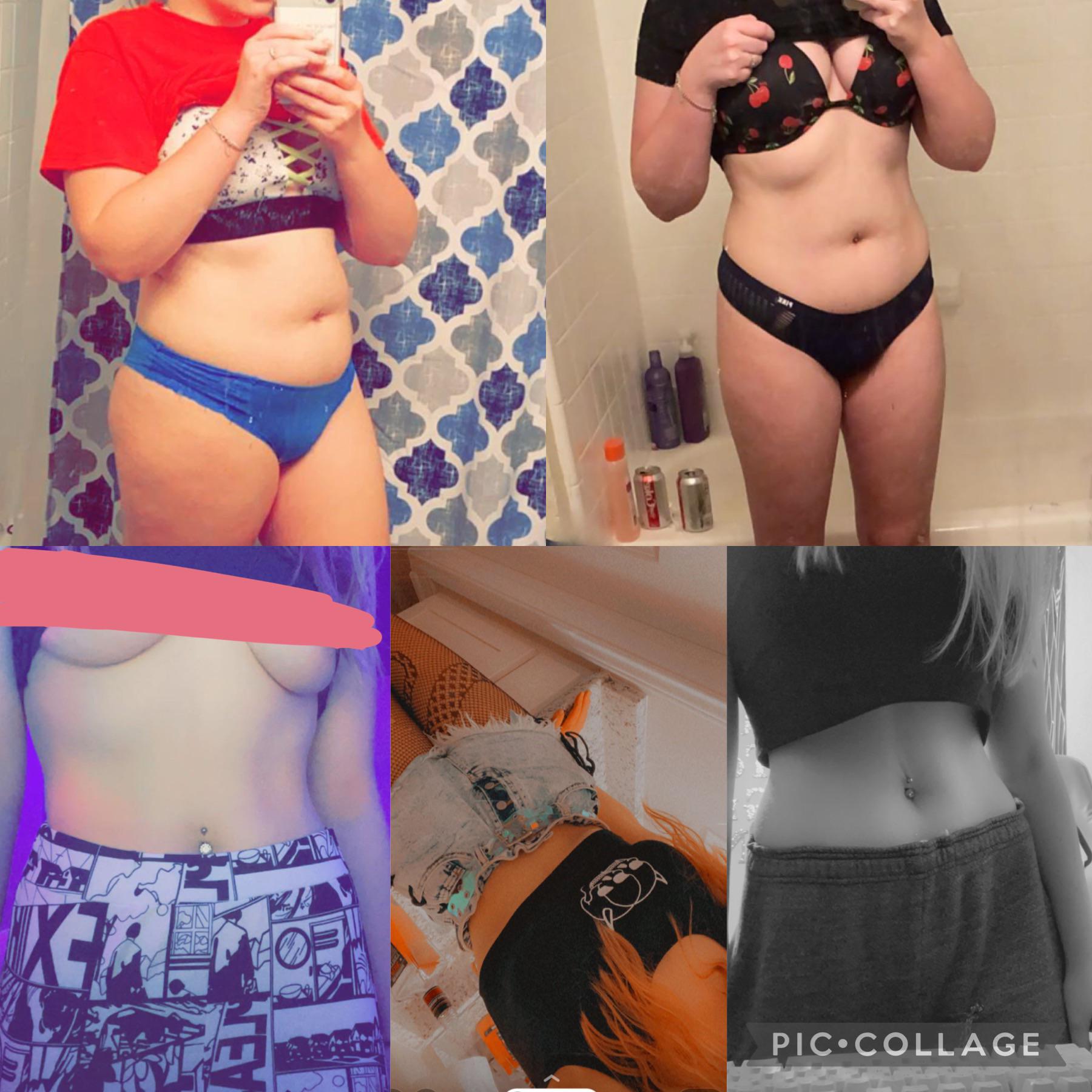 5 feet 6 Female Before and After 45 lbs Fat Loss 171 lbs to 126 lbs