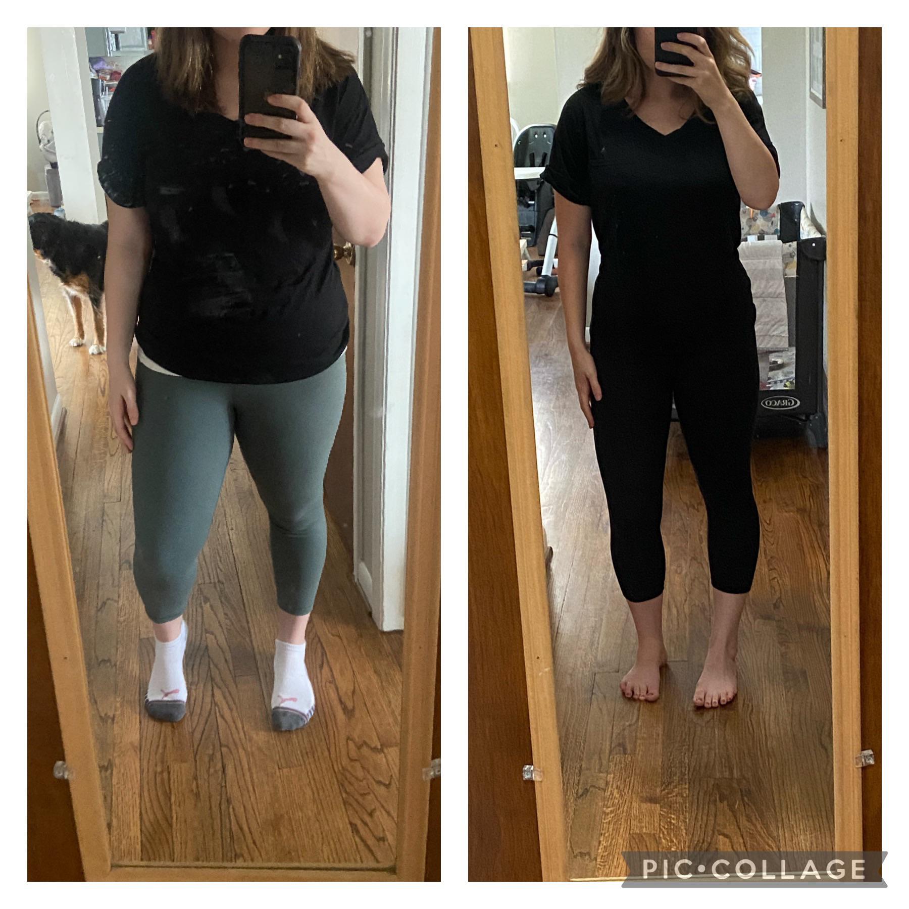 55 lbs Weight Loss 5 foot 4 Female 205 lbs to 150 lbs.