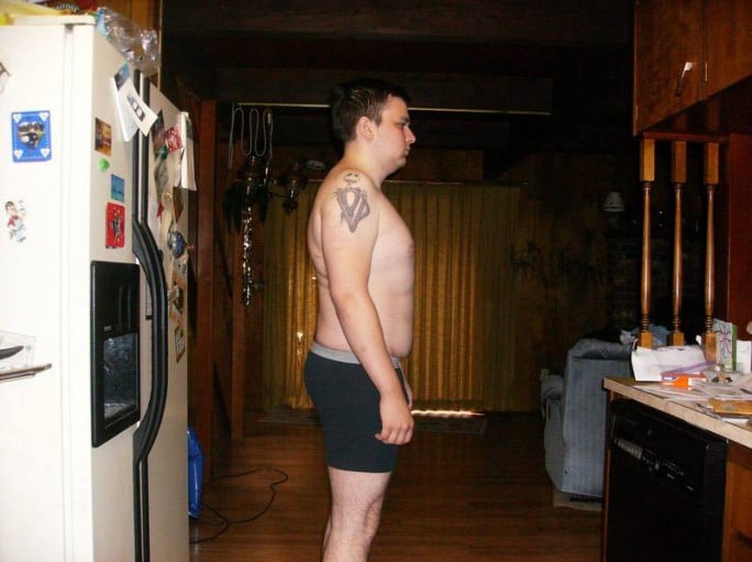 A progress pic of a 5'10" man showing a snapshot of 202 pounds at a height of 5'10