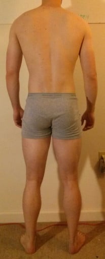 A picture of a 6'2" male showing a snapshot of 192 pounds at a height of 6'2