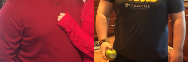 5 feet 4 Male Progress Pics of 10 lbs Fat Loss 268 lbs to 258 lbs