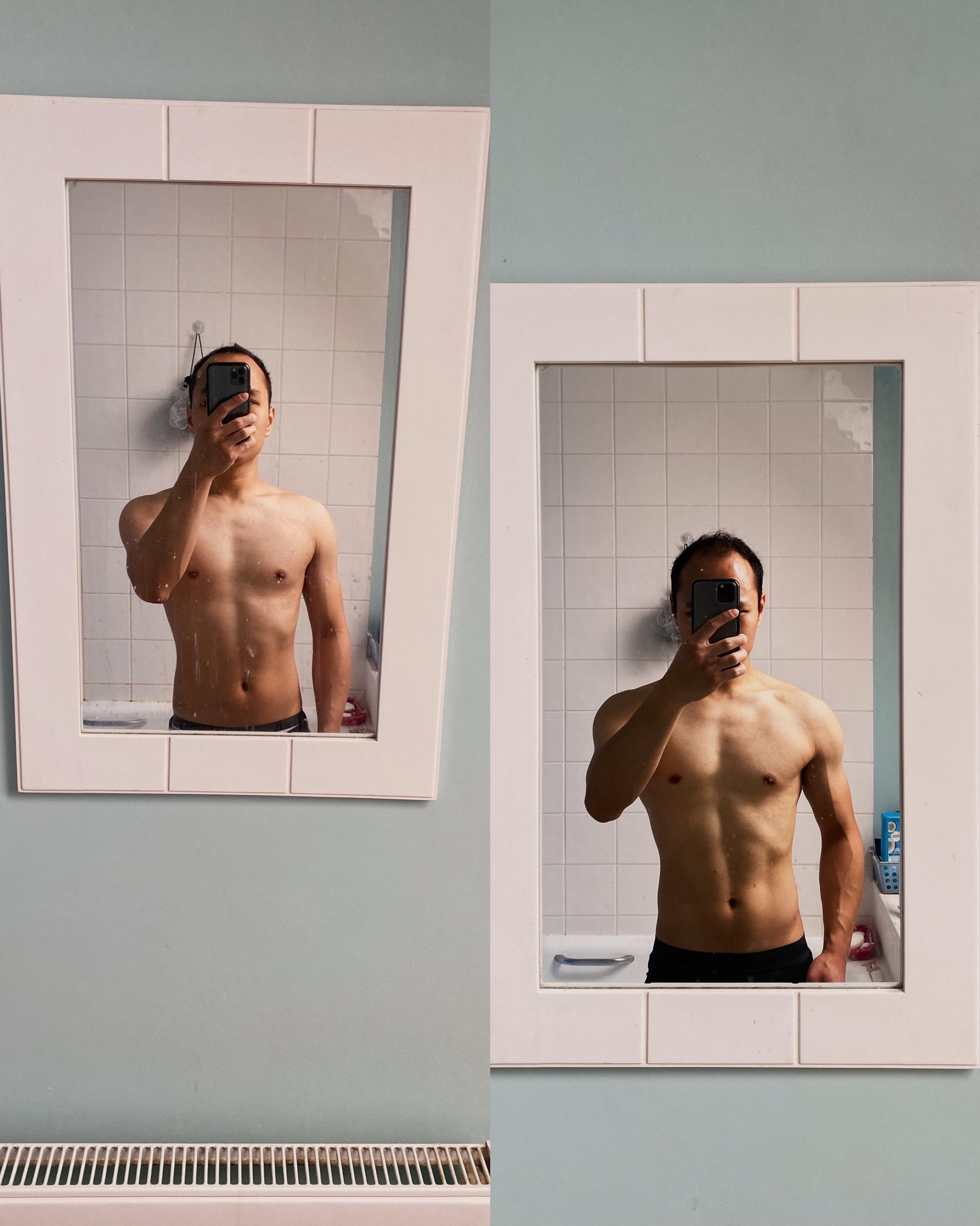 7 lbs Weight Loss 5 feet 6 Male 132 lbs to 125 lbs