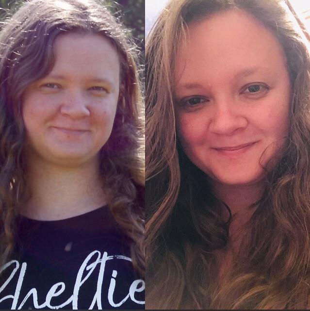 5 foot Female Progress Pics of 26 lbs Fat Loss 185 lbs to 159 lbs