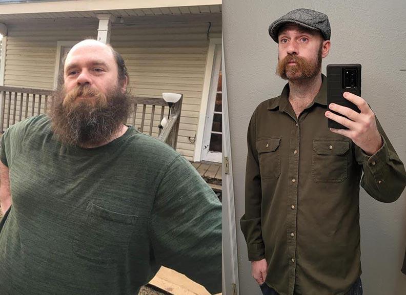 Progress Pics of 135 lbs Weight Loss 5 feet 11 Male 323 lbs to 188 lbs