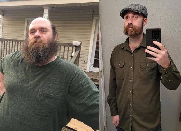 5'11 Male Progress Pics of 135 lbs Fat Loss 323 lbs to 188 lbs