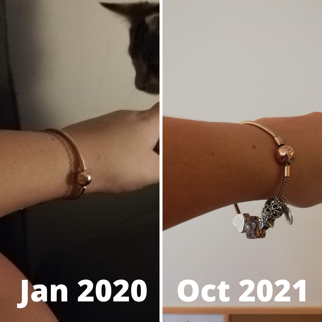 Progress Pics of 30 lbs Fat Loss 5 feet 3 Female 189 lbs to 159 lbs