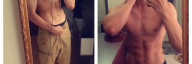 Progress Pics of 25 lbs Fat Loss 5'7 Male 145 lbs to 120 lbs