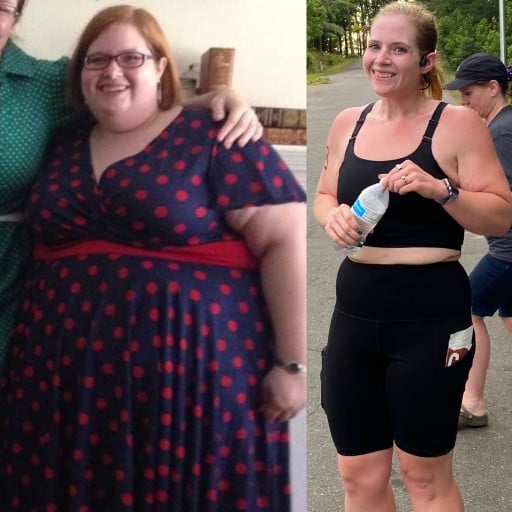 5 foot 3 Female Progress Pics of 184 lbs Weight Loss 322 lbs to 138 lbs