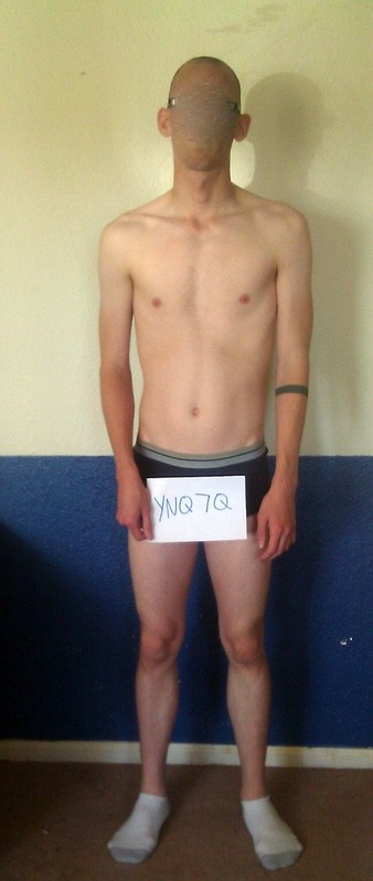 3 Pictures of a 138 lbs 6 foot Male Weight Snapshot
