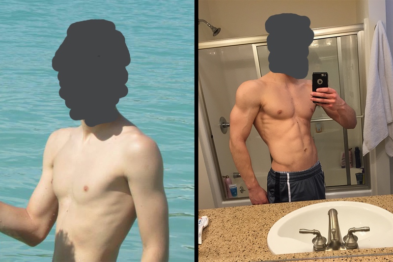 25 lbs Muscle Gain 5'10 Male 135 lbs to 160 lbs