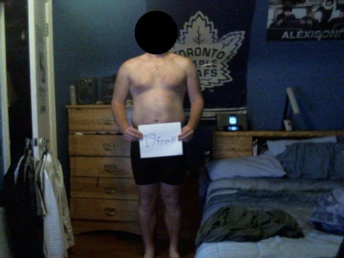 4 Pictures of a 6'1 249 lbs Male Weight Snapshot