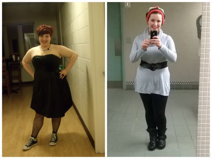 Female's 51 Pound Weight Journey to Overcome Pcos