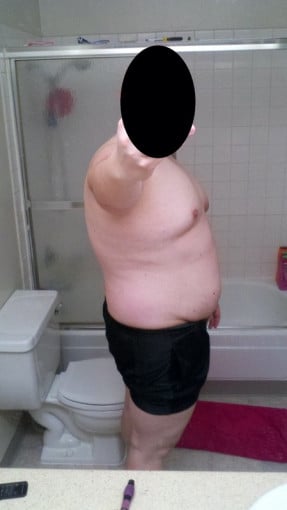 A photo of a 5'10" man showing a snapshot of 290 pounds at a height of 5'10
