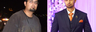 Before and After 143 lbs Weight Loss 5'11 Male 325 lbs to 182 lbs