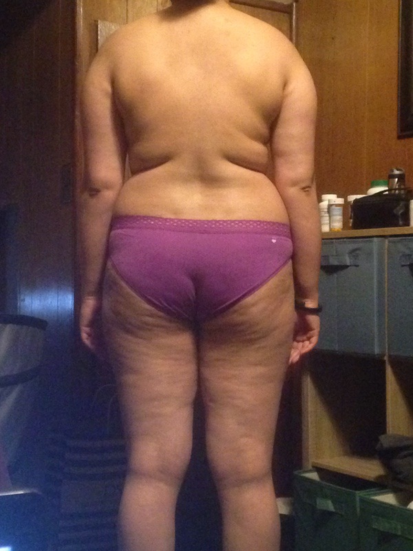 3 Photos of a 5 foot 3 159 lbs Female Weight Snapshot