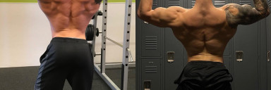 Before and After 20 lbs Weight Gain 5 foot 9 Male 155 lbs to 175 lbs