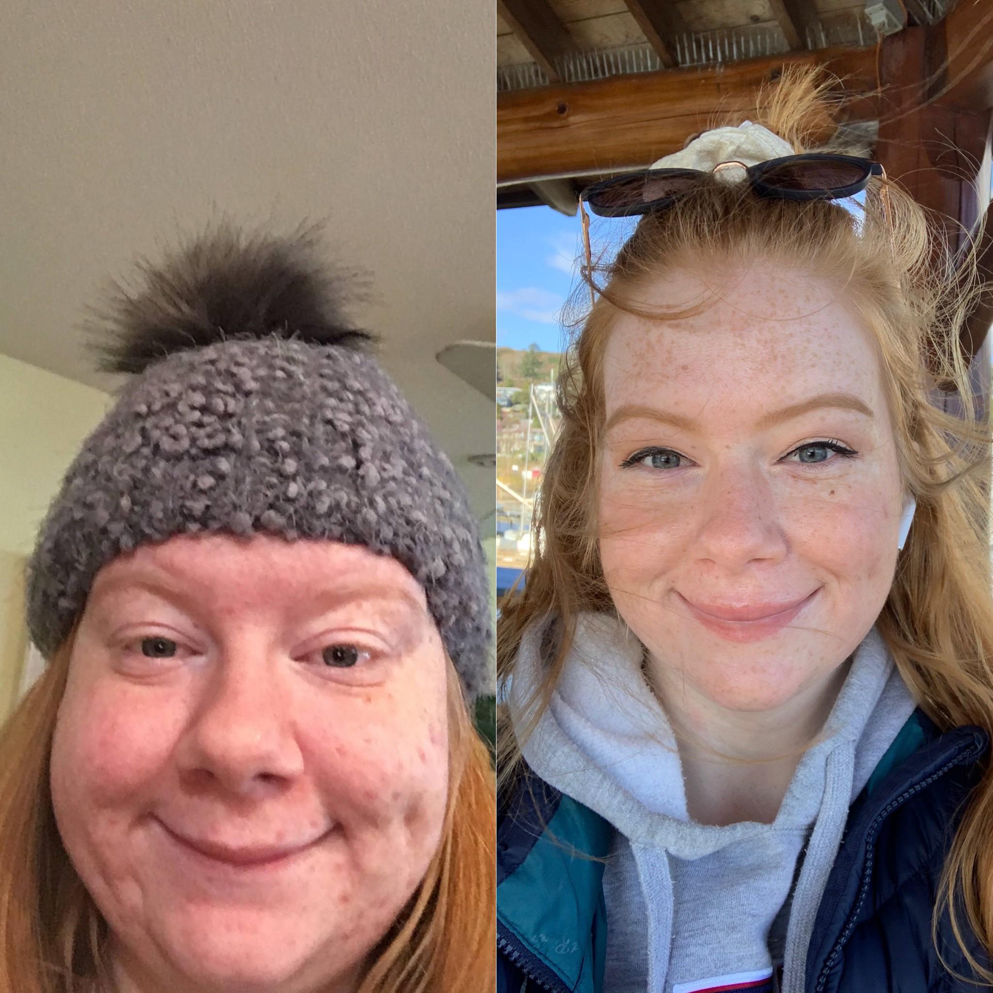 5'5 Female Progress Pics of 61 lbs Weight Loss 190 lbs to 129 lbs