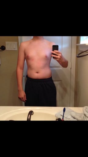 17 Year Old Male Progress Pic: Maintaining 135Lbs Despite Zero Change in Weight