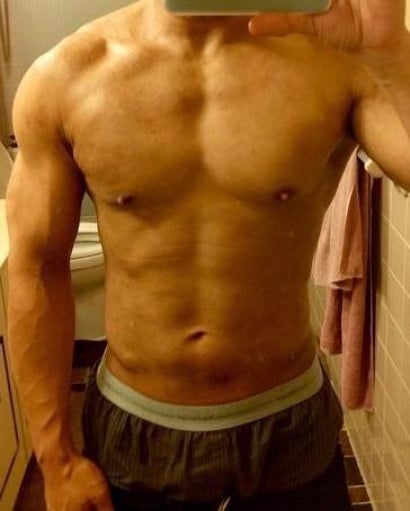 1 Pictures of a 5 feet 7 169 lbs Male Fitness Inspo
