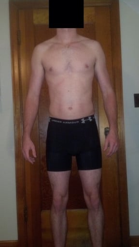 4 Pics of a 6'3 164 lbs Male Weight Snapshot