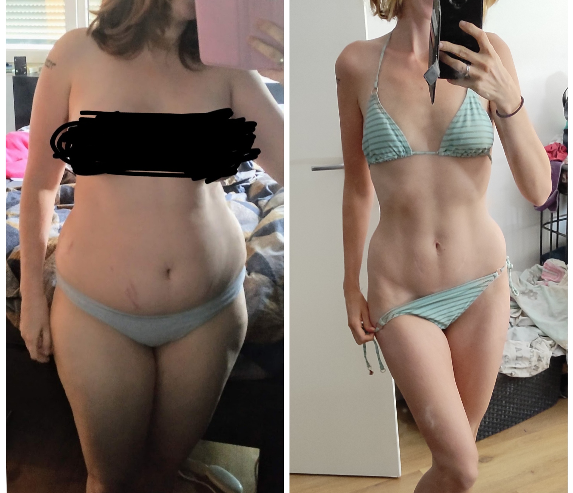 65 lbs Fat Loss 5 feet 4 Female 175 lbs to 110 lbs