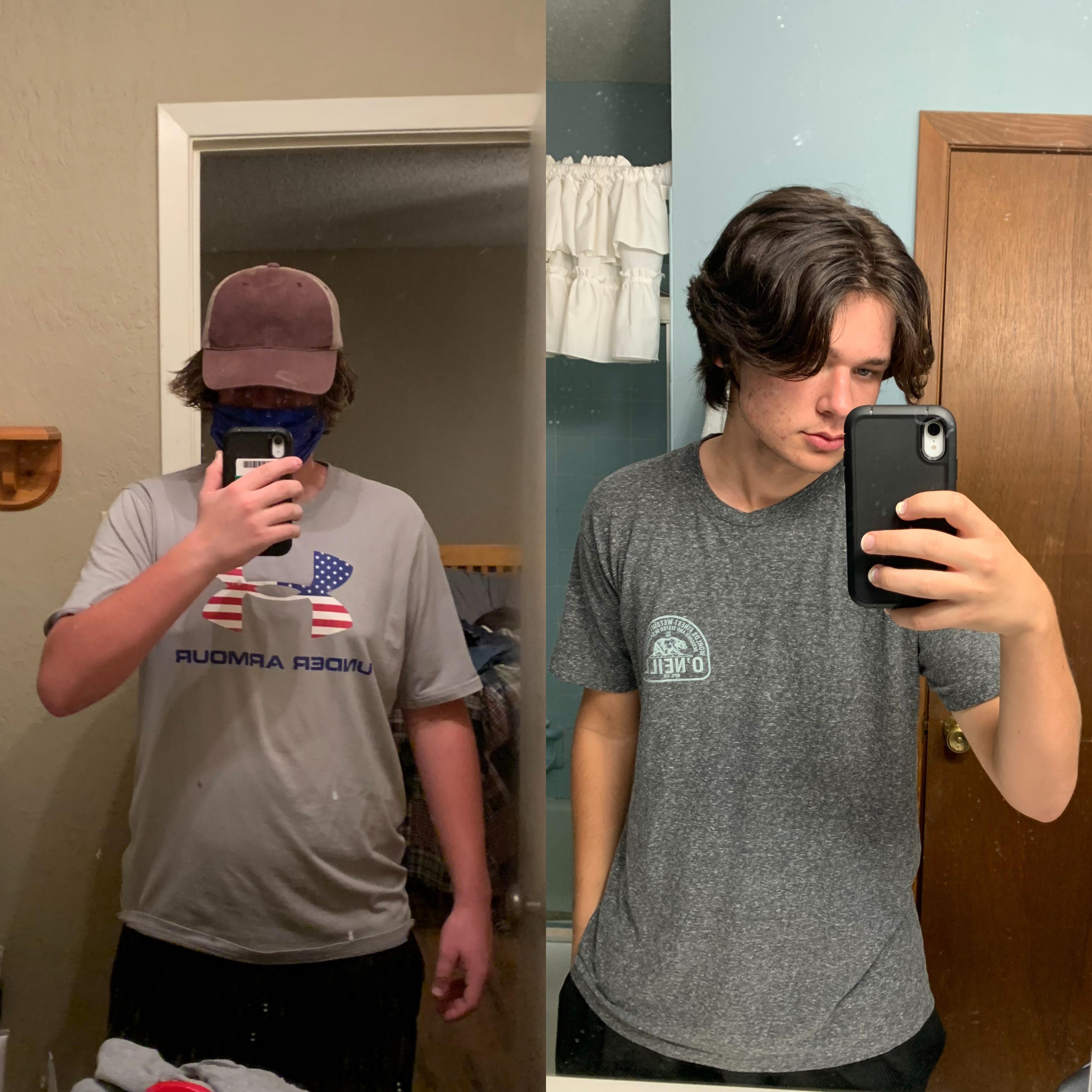 5'11 Male Progress Pics of 20 lbs Fat Loss 190 lbs to 170 lbs