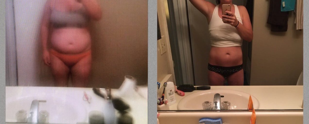 Woman Loses 41 Pounds in 7 Months with 75% Diet and 25% Exercise