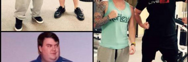 6'4 Male 162 lbs Weight Loss Before and After 412 lbs to 250 lbs