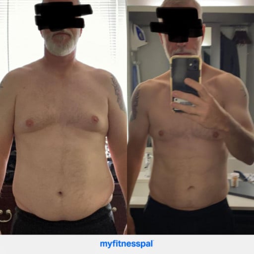 A 50 Year Old Man's 8 Month Journey to Losing 42Lbs with Exercise and Healthy Eating