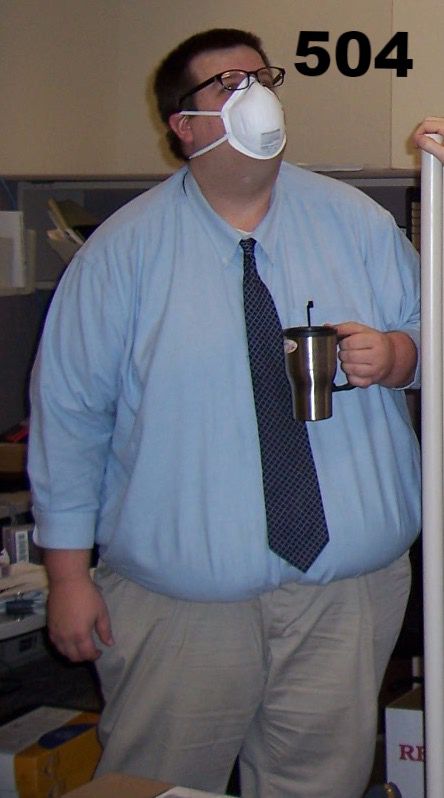6 foot 4 Male 261 lbs Fat Loss Before and After 504 lbs to 243 lbs