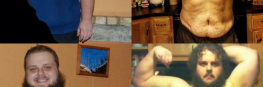 6 foot 1 Male 73 lbs Fat Loss Before and After 400 lbs to 327 lbs