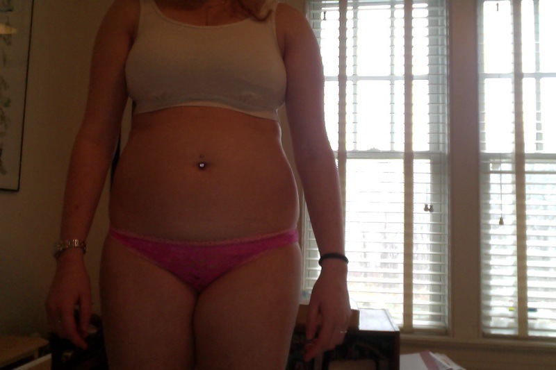 4 Photos of a 155 lbs 5 foot 5 Female Weight Snapshot