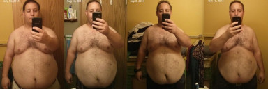 30 lbs Fat Loss 5'7 Male 310 lbs to 280 lbs
