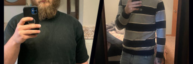 Progress Pics of 65 lbs Fat Loss 5'7 Male 215 lbs to 150 lbs