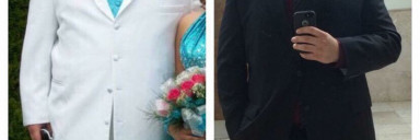 70 lbs Weight Loss Before and After 6'4 Male 365 lbs to 295 lbs
