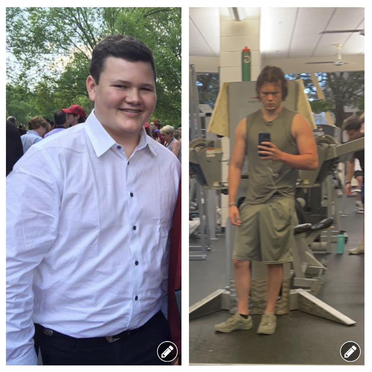 60 lbs Weight Loss 6 foot 4 Male 257 lbs to 197 lbs