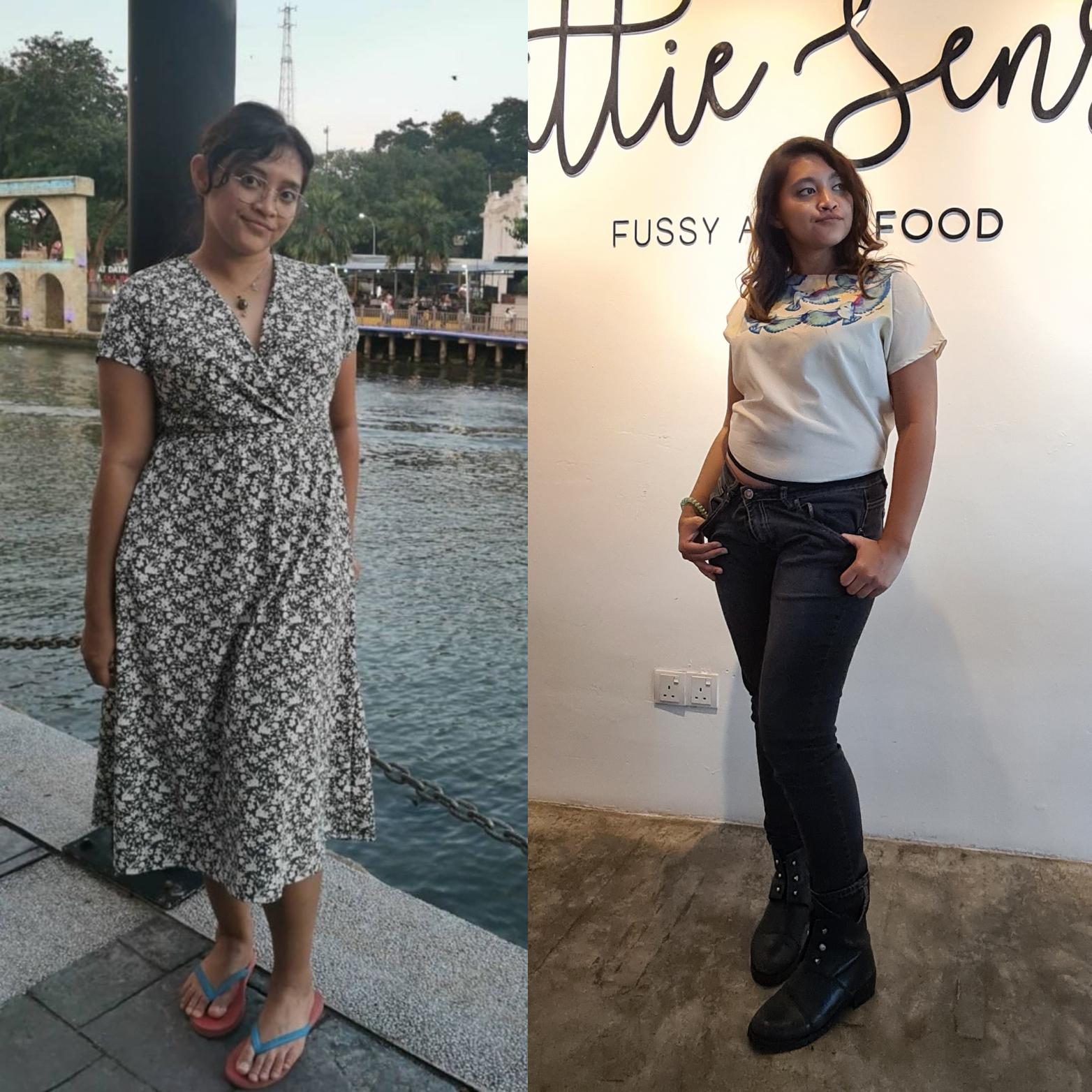 5'2 Female 22 lbs Fat Loss 165 lbs to 143 lbs