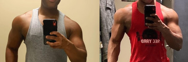5'6 Male Progress Pics of 12 lbs Fat Loss 182 lbs to 170 lbs