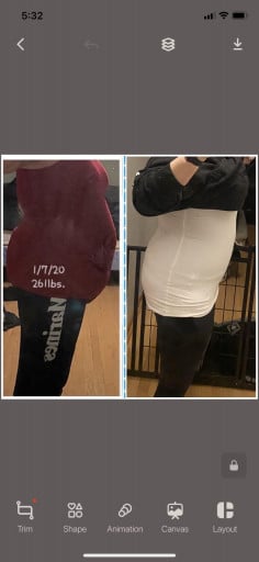 5 foot 8 Female Progress Pics of 61 lbs Fat Loss 261 lbs to 200 lbs