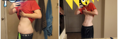 18 lbs Weight Loss 5 feet 10 Female 155 lbs to 137 lbs