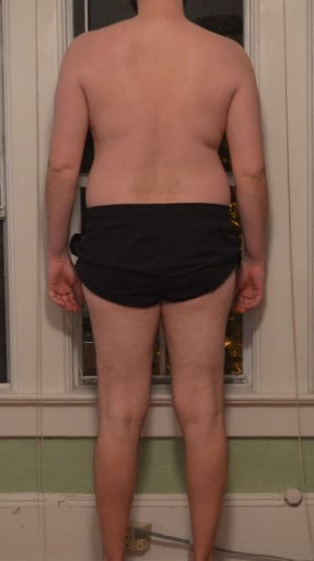 A progress pic of a 6'7" man showing a snapshot of 259 pounds at a height of 6'7
