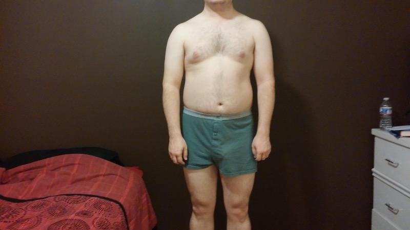 4 Photos of a 205 lbs 5 foot 11 Male Weight Snapshot